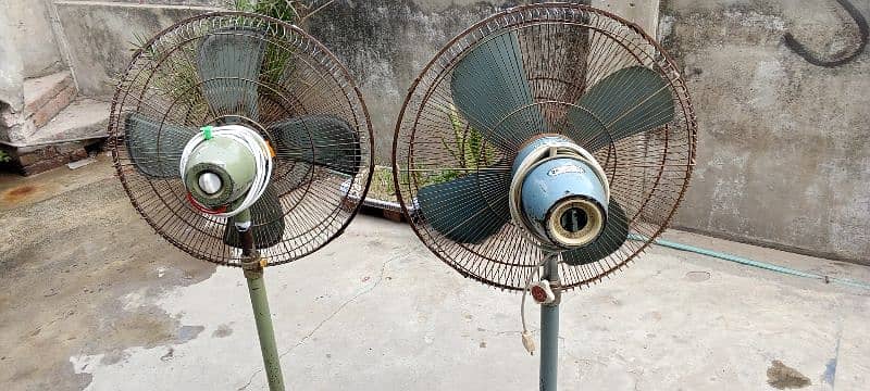 two table fan 3