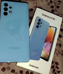 Samsung A32 with box charger