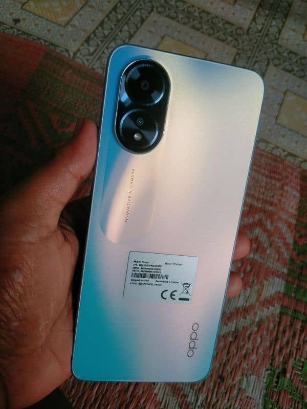 oppo A18 like new 0