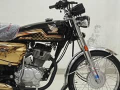 Honda CG 125 2024 Model Gold Edition