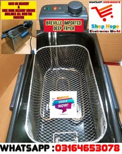 Imported Breville Deep Fryer  (Free Home Delivery + Cash on Delivery).