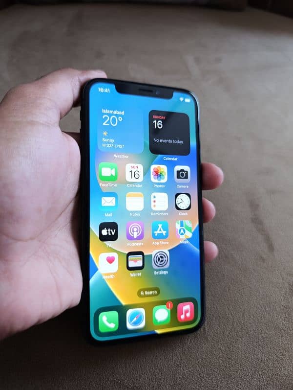 Apple iphone x 256GB pta approved 10/10 condition 8
