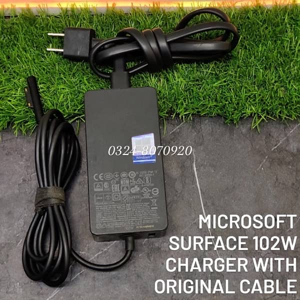 Microsoft Surface Pro 7 8 4 5 6 X Go Laptop 1 2 3 Charger 102W 65W 44W 4