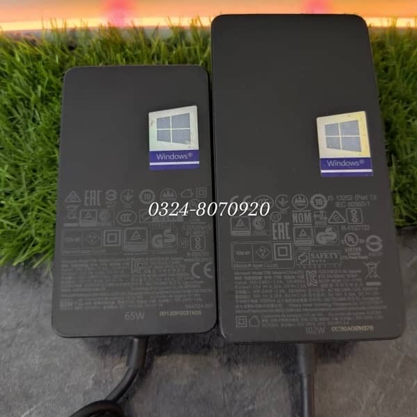 Microsoft Surface Pro 7 8 4 5 6 X Go Laptop 1 2 3 Charger 102W 65W 44W 8
