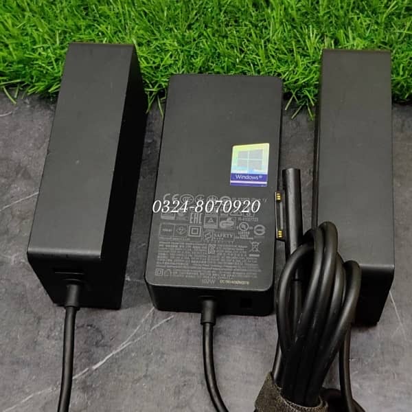 Microsoft Surface Pro 7 8 4 5 6 X Go Laptop 1 2 3 Charger 102W 65W 44W 9