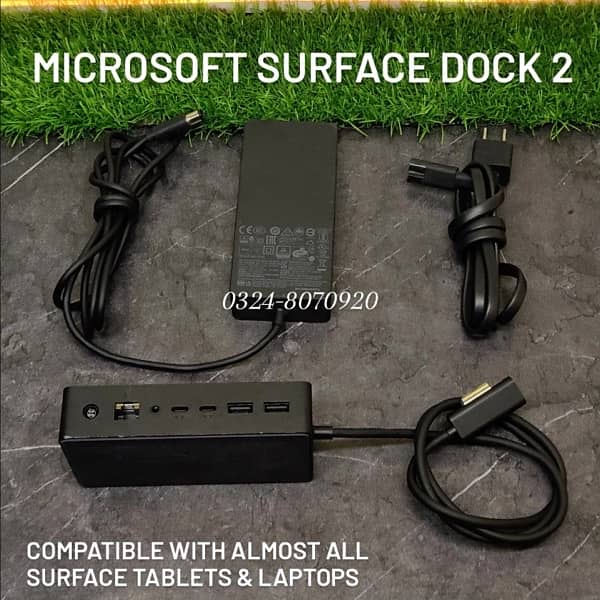 Microsoft Surface Pro 7 8 4 5 6 X Go Laptop 1 2 3 Charger 102W 65W 44W 11