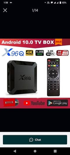 Andrriod Smart Tv Boxes+5000 Channels X96q H96MAX MXQ 4K X96Q PRO