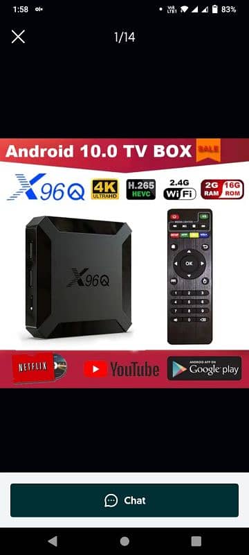 Andrriod Smart Tv Boxes+5000 Channels X96q H96MAX MXQ 4K X96Q PRO 0
