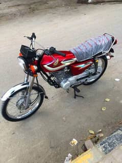 Honda CG 125 Karachi number