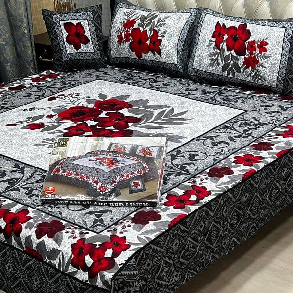 3D panel bedsheet 14