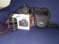 canon 3000d + 18-135mm zoom lens