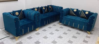 New Texture Design 6 Seater Stylish Sofa Set