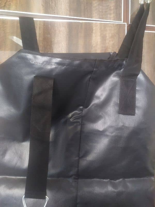 boxing bag with boxing gloves 1