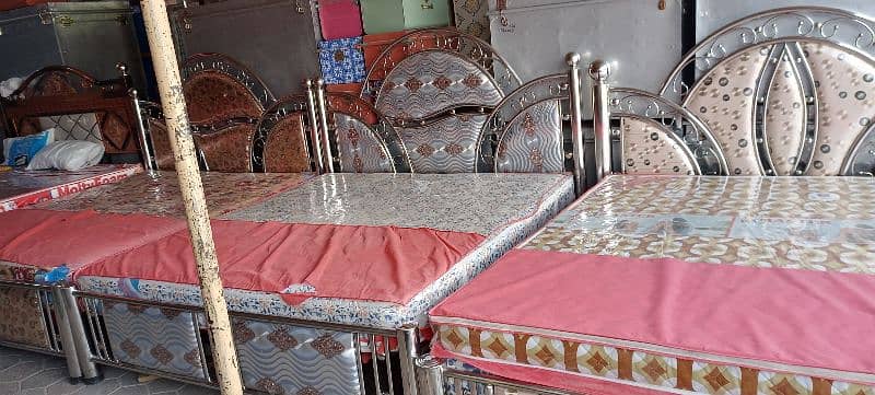 steel bed in factory rates 1