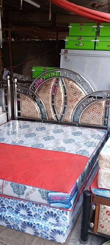 steel bed in factory rates 7
