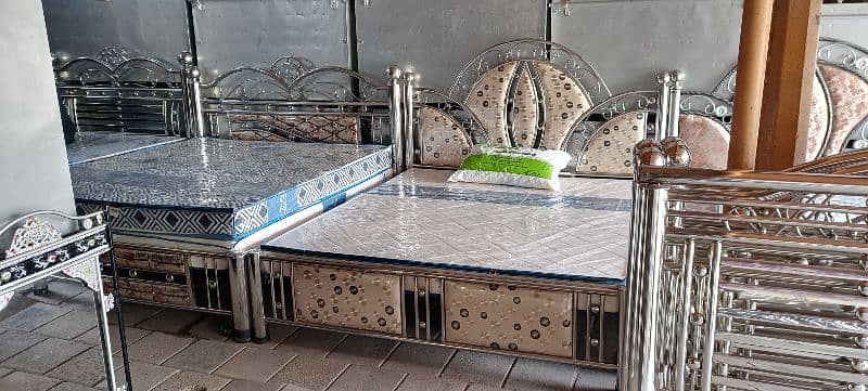 steel bed in factory rates 16