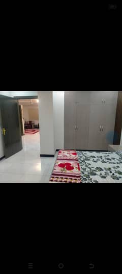 E11 Madina Tower Beautiful Furnished Appartment 2Bed Attach Bath Lounge Kitchen Rent 120000