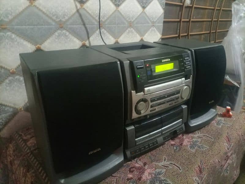 amplifier with woofers set 0