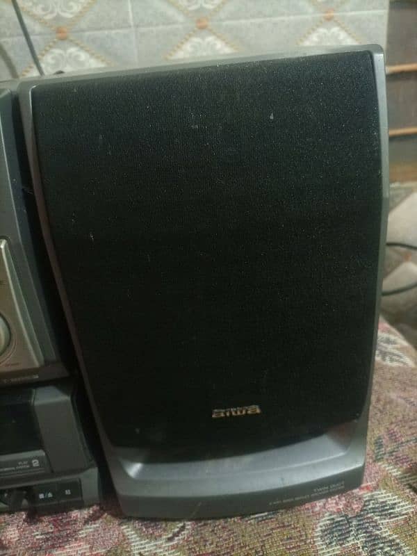 amplifier with woofers set 3