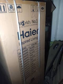 haier refrigerator brand new box pack