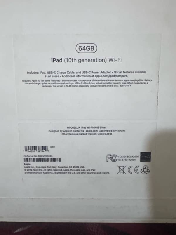 IPAd 10 Generation 2