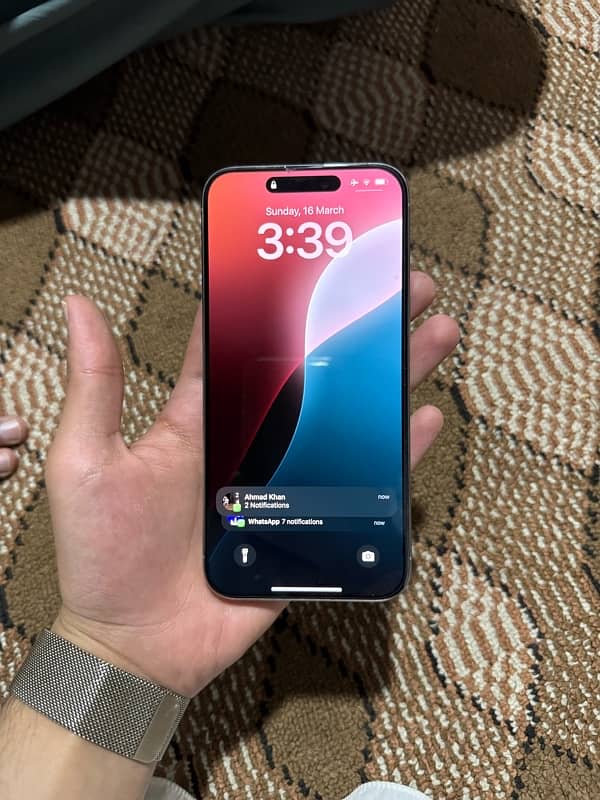 IPHONE 15 pro max non pta 256 gb 4