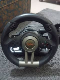 100% working gaming steering wheel pxn very good condition