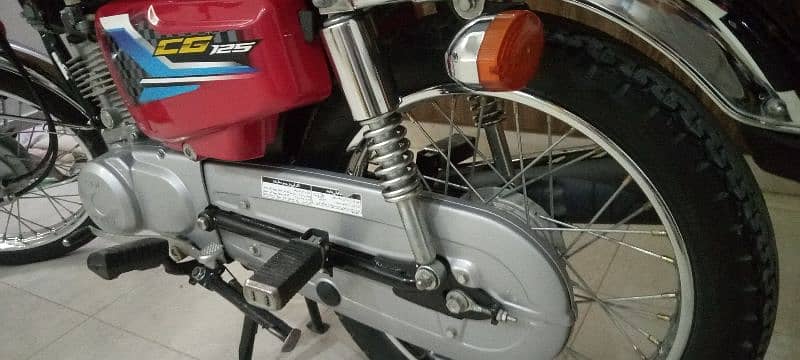 honda cg 125 2024 model complete documents 4