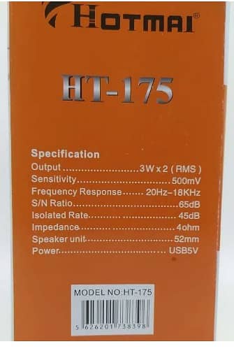 USB Power 2.0 Wired Speaker For Computer Laptop, LED 2