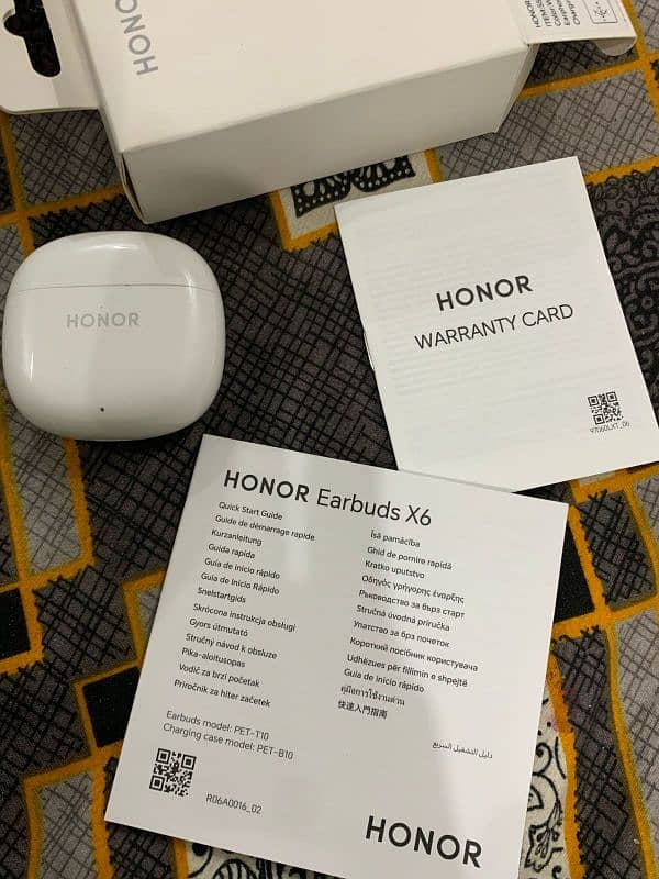 Honor earbuds x 6 3