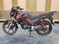 Honda cb 150 f black colour just new bike