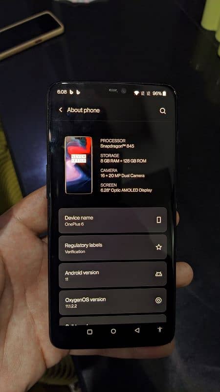 OnePlus 6 8/128 Dual 10