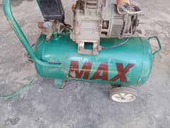 air compressor , paint tank