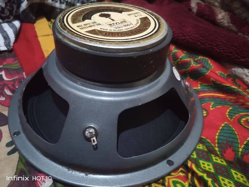 red lantern company 8" load speaker 1