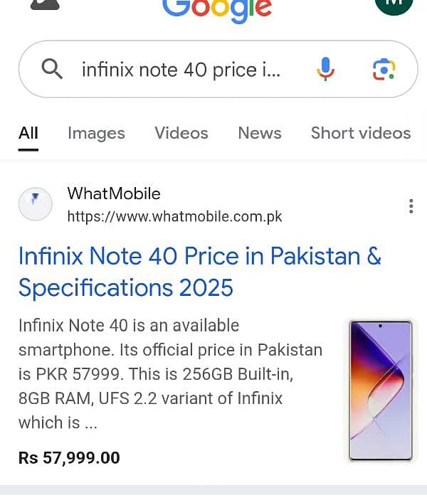 infinix note 40 mobile all ok 8