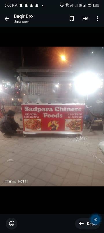 Food stall for sale 0