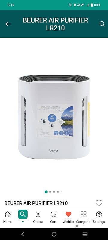 Beurer Air Purifier 2