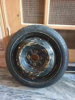 Spare Tyre/ wheel/ Stepney 165/55 14 inches