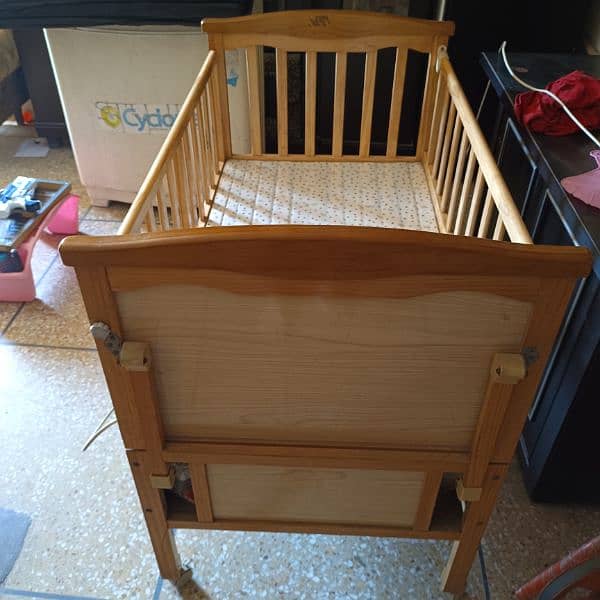 baby wooden crib 1