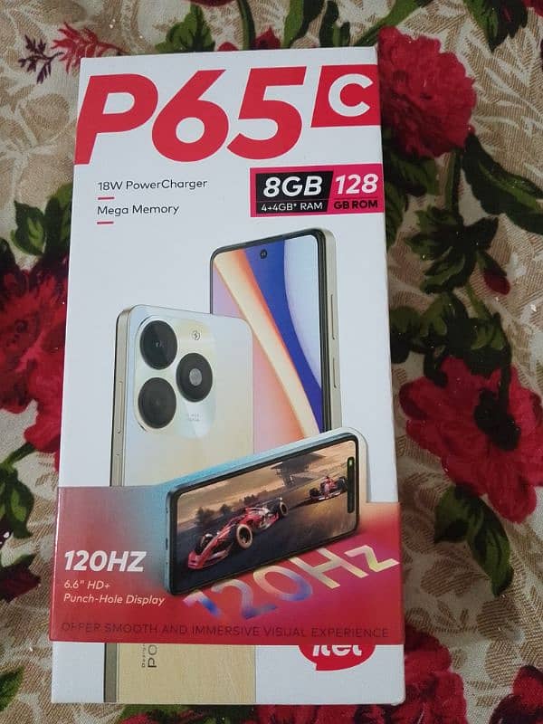 itel p65c box open 2