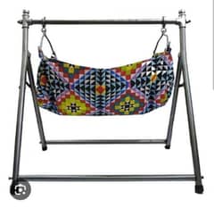 Premium Baby Iron Rod Swing Cradle – Julangi, Safe & Comfortable!