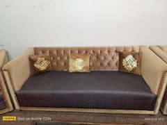 seven seater sofa set used