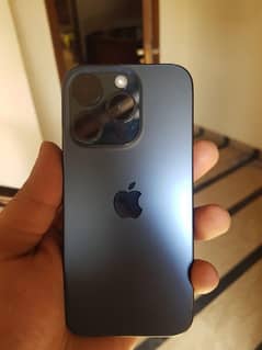 Iphone 15 pro 256 gb Blue Titanium PTA approved