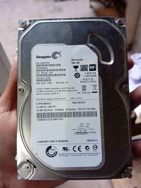 500GB HDD 1