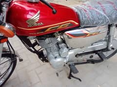 Honda 125 Hyderabad number 22 model