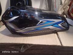 Honda 125 2025 Model tanki or tapa Black and read colour available