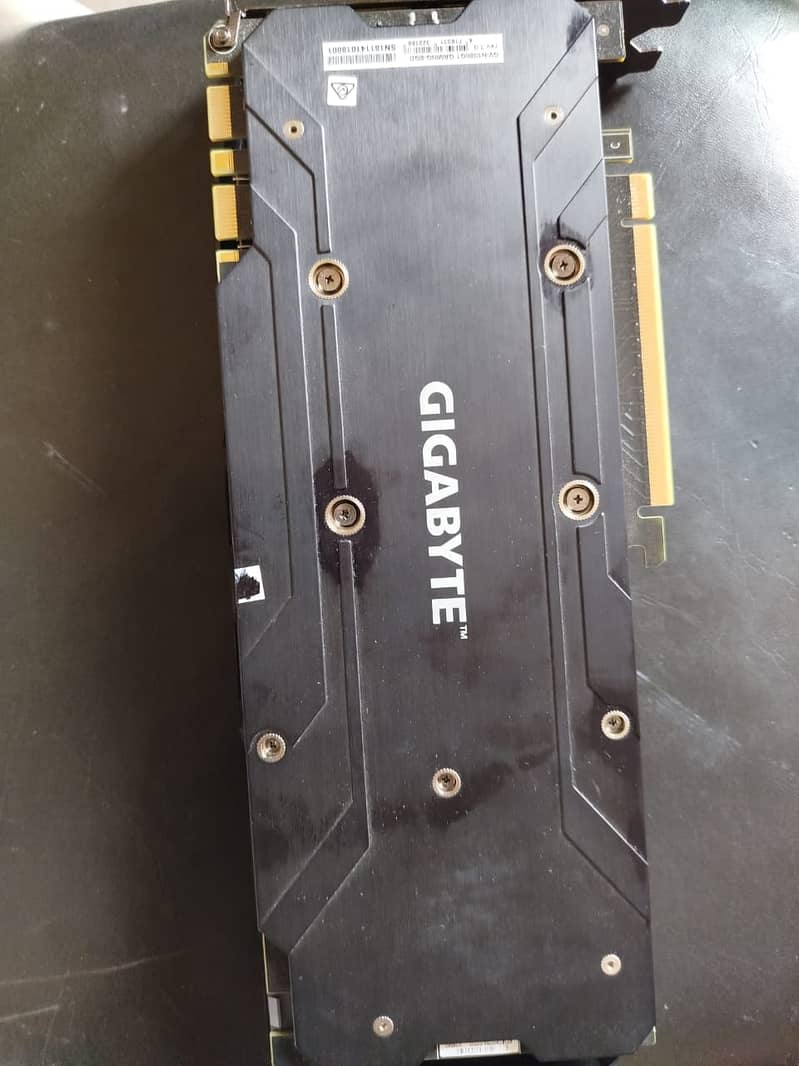 GTX 1080 G1 (Gigabyte) / 8 GB / 256 Bit / GDDR5 2