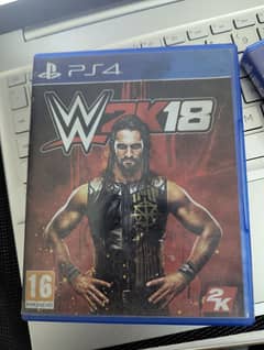 WWE 2k18 PS4 CD