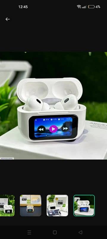 ear buds wireless with display  free delivery+cash on delivery 1
