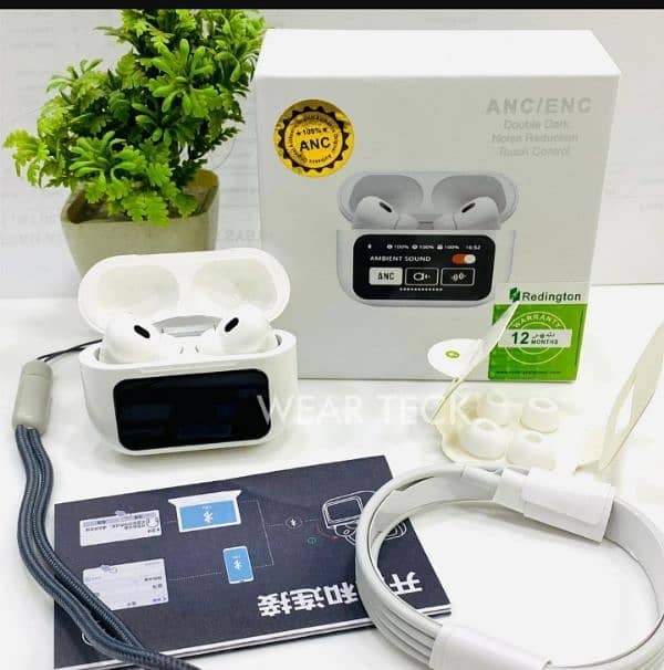 ear buds wireless with display  free delivery+cash on delivery 2